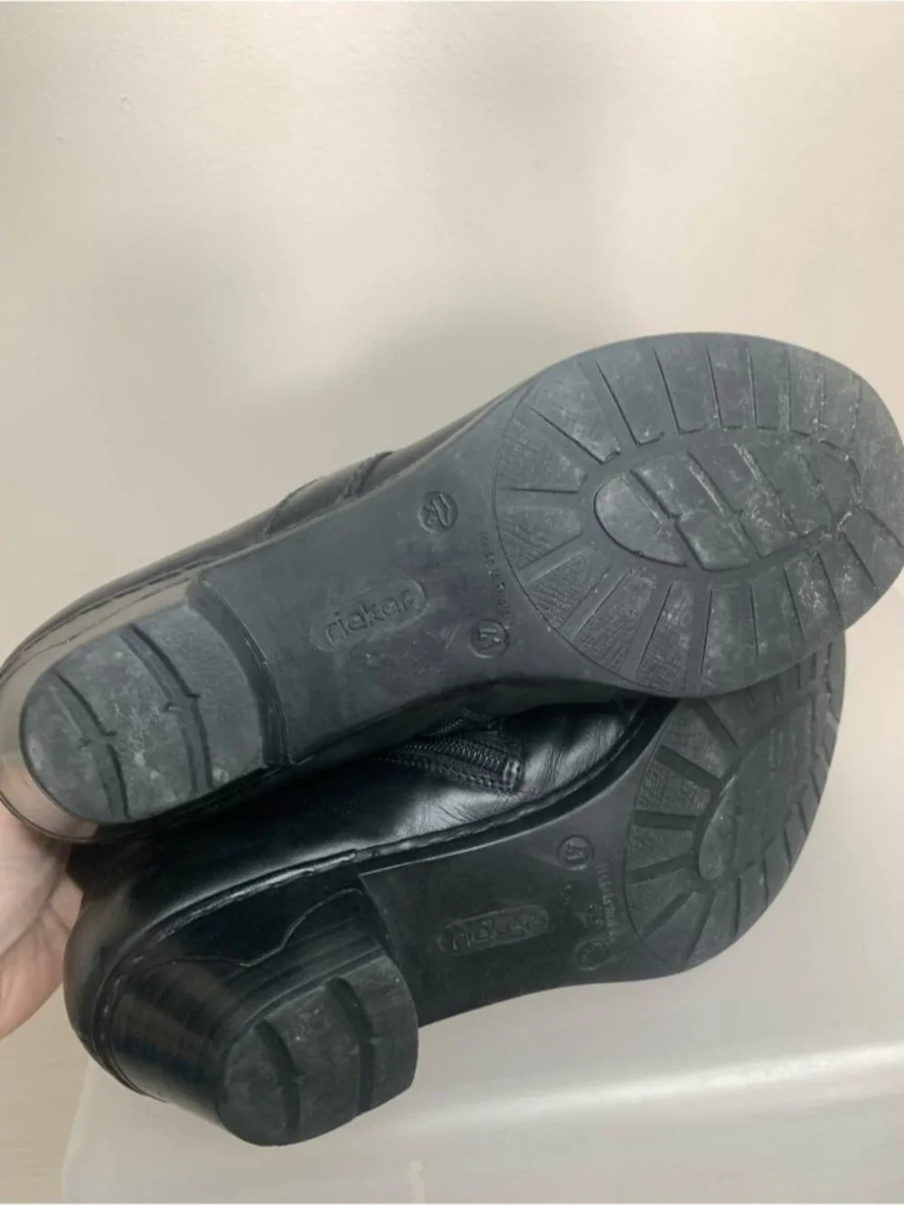 Rieker Black Ankle Boot 41